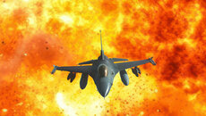 iF-16 Fighting Falcon - Uçuş simülatörü türünde bir oyun