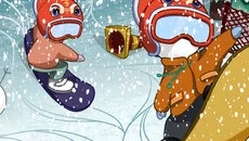 Snowboarding - Numaralar türünde bir oyun
