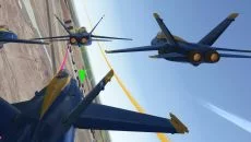 Blue Angels Flight Simulator - Uçuş simülatörü türünde bir oyun