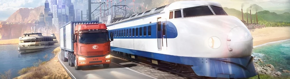 Transport Fever 2 — Rus Durakları / Haritalar ve konumlar / Modlar ve skinler