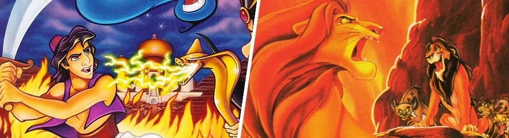 En iyi oyunlar için Genesis, Disney Classic Games: Aladdin and The Lion King ile benzer olanlar