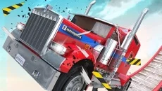 Stunt Truck Jumping - Numaralar türünde bir oyun