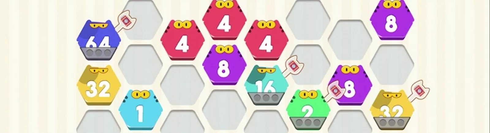 En iyi oyunlar için DOS, Cat Cell Connect - Merge Number Hexa Blocks ile benzer olanlar