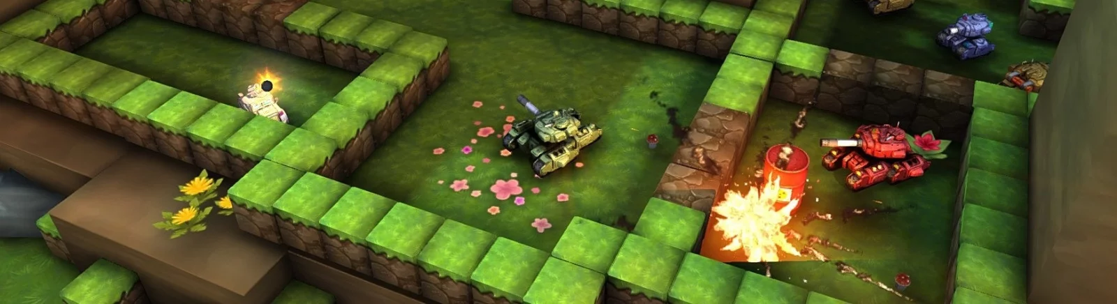 En iyi oyunlar için Windows 3.x, Block Tank Wars 2 (Block Tank Wars 2 Premium) ile benzer olanlar