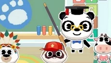 Dr. Panda School - Nokta & Tıkla türünde bir oyun