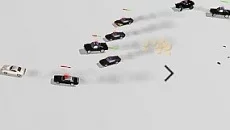 Survival Derby 3D - Numaralar türünde bir oyun