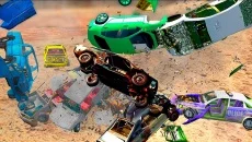 Derby Demolition Simulator - Numaralar türünde bir oyun