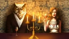 Dinner with an Owl - Nokta & Tıkla türünde bir oyun