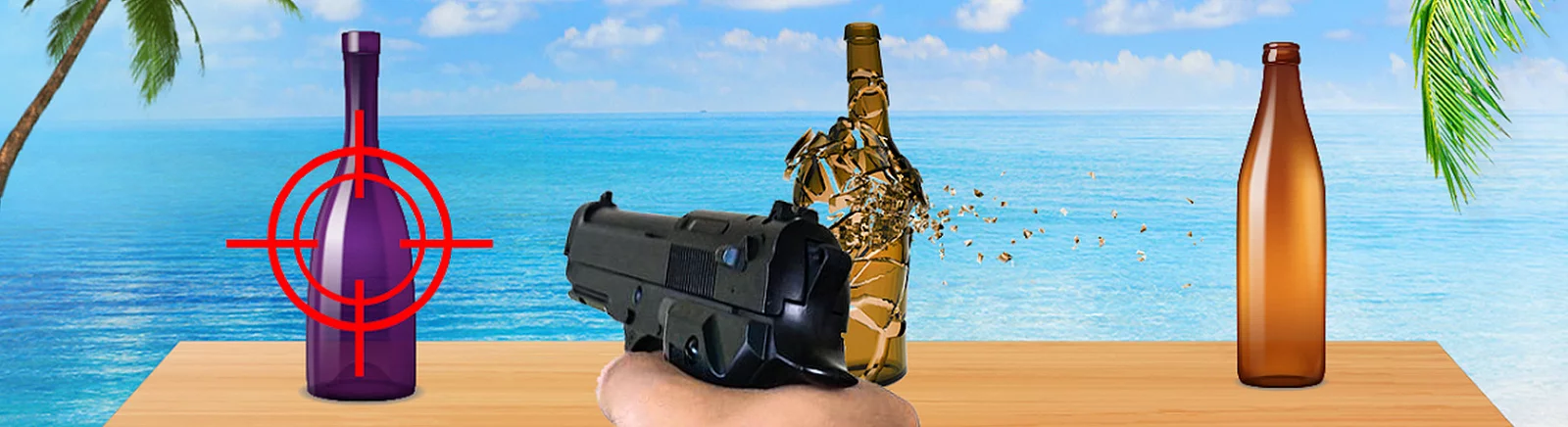 Pozitif yorumlar hakkında Bottle target shooting Master — 0 görüş