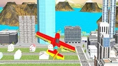 Passenger Plane Fast Flying 3D