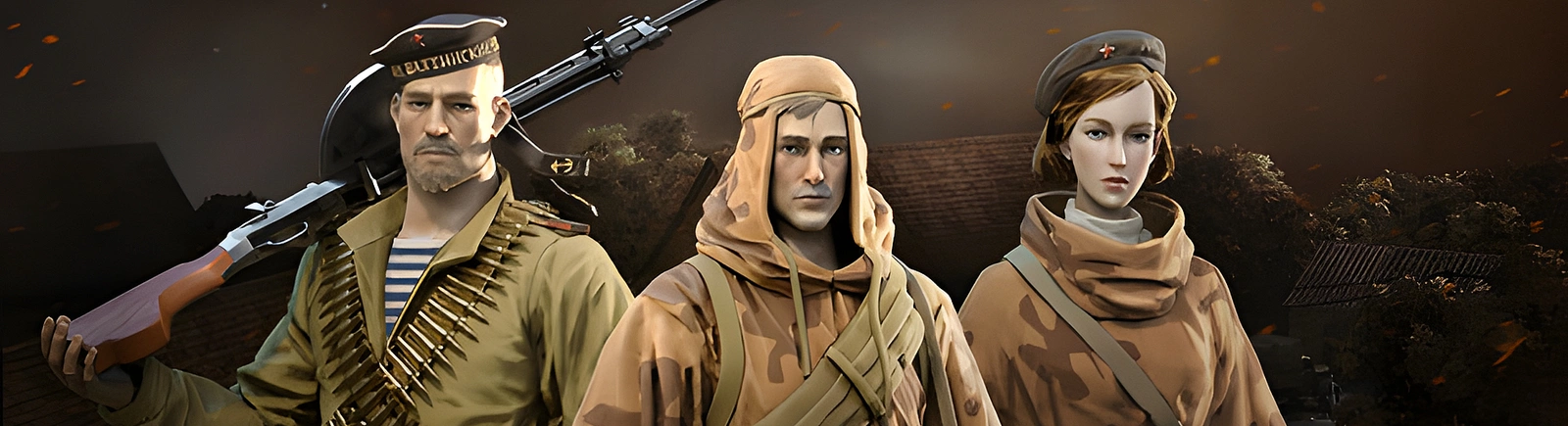 TOP-6 - oyunlar için PC, Red Recon: 1944 (Разведка: 1944) ile benzer olanlar